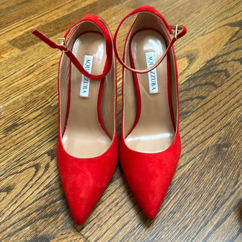 Aquazzura Red Heels